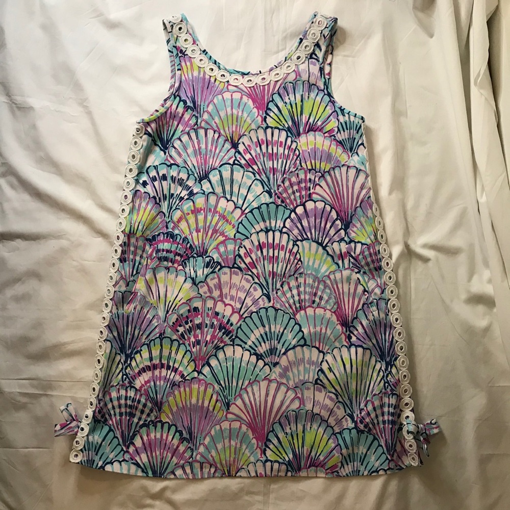 Lilly Pulitzer Oh Shello Stella Bow Dress Sz 2
